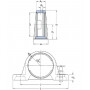 Logement de palier SKF SYJ509