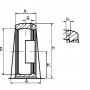 Logement de palier SKF 7500SYF507