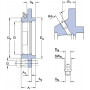 Logement de palier SKF 7500FYC509