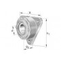Logement de palier INA/FFAG F11206FAG