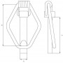 Goupille de sécurité UNIVERSEL LP812KR