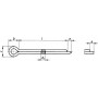 Goupille fendue UNIVERSEL 946350