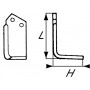 Couteau de fraise gauche ALPINA RB52106400