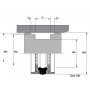 Joint de piston HALLITE ZA3222155DBM