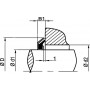 Joint d'étanchéité UNIVERSEL AS557555RCP001