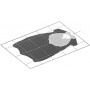 Phare de travail rectangulaire HELLA 1GB006213111
