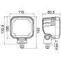 Phare de travail LED, 4000 lm, HELLA 1GA995606001
