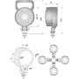 Phare de travail LED rond 29W UNIVERSEL LA10013