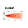 Phare de travail LED ovale 20W GOPART LA15005