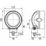Phare de travail LED HELLA 1GM996136311