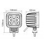 Phare de travail LED carré 42W UNIVERSEL LA10028