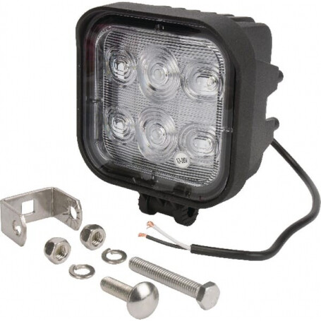 Phare de travail LED carré 40W UNIVERSEL LA22845