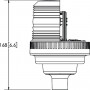 Gyrophare UNIVERSEL LA20005