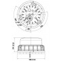 Gyrophare HELLA 2XD011557101