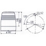 Gyrophare HELLA 2RL008965011