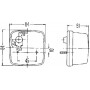 Feu de recul HELLA 2ZR003014091