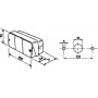 Feu de position avant et clignotant gauche COBO 03169000