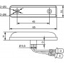Feu de position à LED avant HELLA-VALUEFIT 2PG357010021
