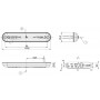 Feu de gabarit LED UNIVERSEL LA103160