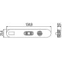 Feu de gabarit LED HELLA 2PS009226021
