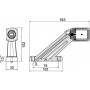 Feu de gabarit LED droit HELLA 2XS011769101