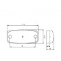 Feu de gabarit LED blanc HELLA-VALUEFIT 2PG357008031