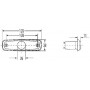 Feu de gabarit HELLA 2PS962964012