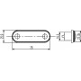 Feu de gabarit à LED HELLA 2PF959590202