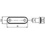 Feu de gabarit à LED HELLA 2PF959590202
