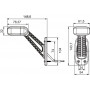 Feu de gabarit à LED gauche HELLA-VALUEFIT 2XS357007011