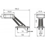Feu de gabarit à LED gauche HELLA-VALUEFIT 2XS357006011
