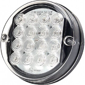 Feu arrière LED rond câblé UNIVERSEL LA40047