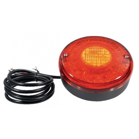 Feu arrière LED rond câblé UNIVERSEL LA2002M