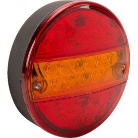 Feu arrière LED rond 5 plots UNIVERSEL LA40042