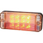 Feu arrière LED rectangle universel câblé UNIVERSEL LA40009
