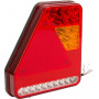Feu arrière LED rectangle universel câblé GOPART LA45016R