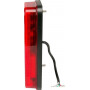 Feu arrière LED rectangle universel câblé GOPART LA45016R
