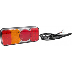 Feu arrière LED rectangle gauche câblé UNIVERSEL LA40033