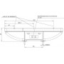Feu arrière LED rectangle gauche câblé UNIVERSEL LA40019