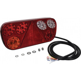Feu arrière LED rectangle gauche câblé UNIVERSEL LA111329