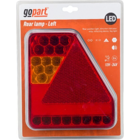 Feu arrière LED rectangle gauche câblé GOPART LA45016L