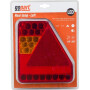 Feu arrière LED rectangle gauche câblé GOPART LA45016L