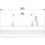 Feu arrière LED rectangle gauche câblé GOPART LA45007