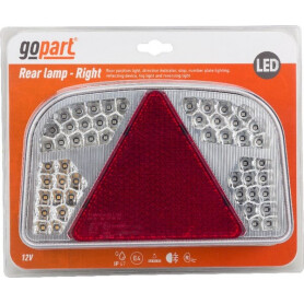 Feu arrière LED rectangle droit GOPART LA91260R