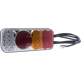 Feu arrière LED rectangle droit câblé UNIVERSEL LA40031