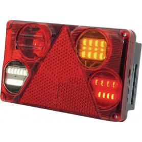 Feu arrière LED rectangle droit câblé UNIVERSEL LA40023