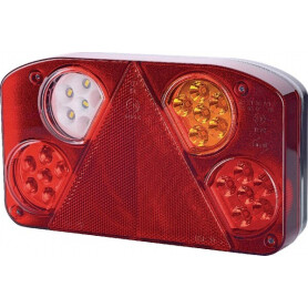 Feu arrière LED rectangle droit câblé GOPART LA45005