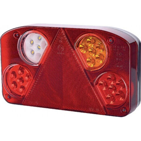 Feu arrière LED rectangle droit câblé GOPART LA45005