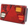 Feu arrière LED rectangle droit 5 plots UNIVERSEL LA40024