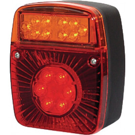 Feu arrière LED carré universel câblé UNIVERSEL LA40021
